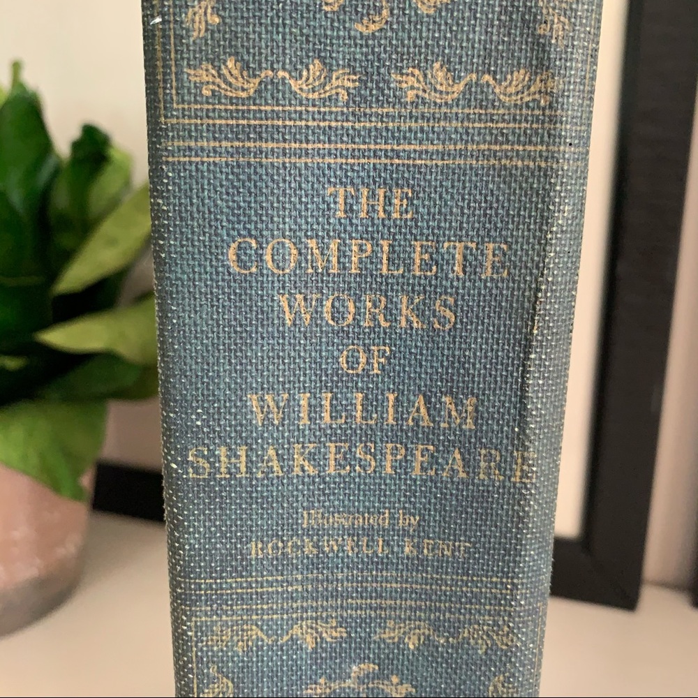 ❤️1936 The Complete Works of Shakespeare ❤️Vintage - Picture 2 of 14